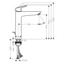 Bateria Umywalkowa 190 Z 2 Zakresami Przepływu I Kompletem Odpływowym Z Cięgłem Logis 71095000 Hansgrohe Bateria Umywalkowa 190 Z 2 Zakresami Przepływu I Kompletem Odpływowym Z Cięgłem Logis 71095000 Hansgrohe
