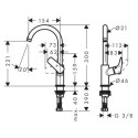 Bateria Umywalkowa 210 Z Obrotową Wylewką Bez Kompletu Odpływowego Logis 71131670 Hansgrohe Bateria Umywalkowa 210 Z Obrotową Wylewką Bez Kompletu Odpływowego Logis 71131670 Hansgrohe