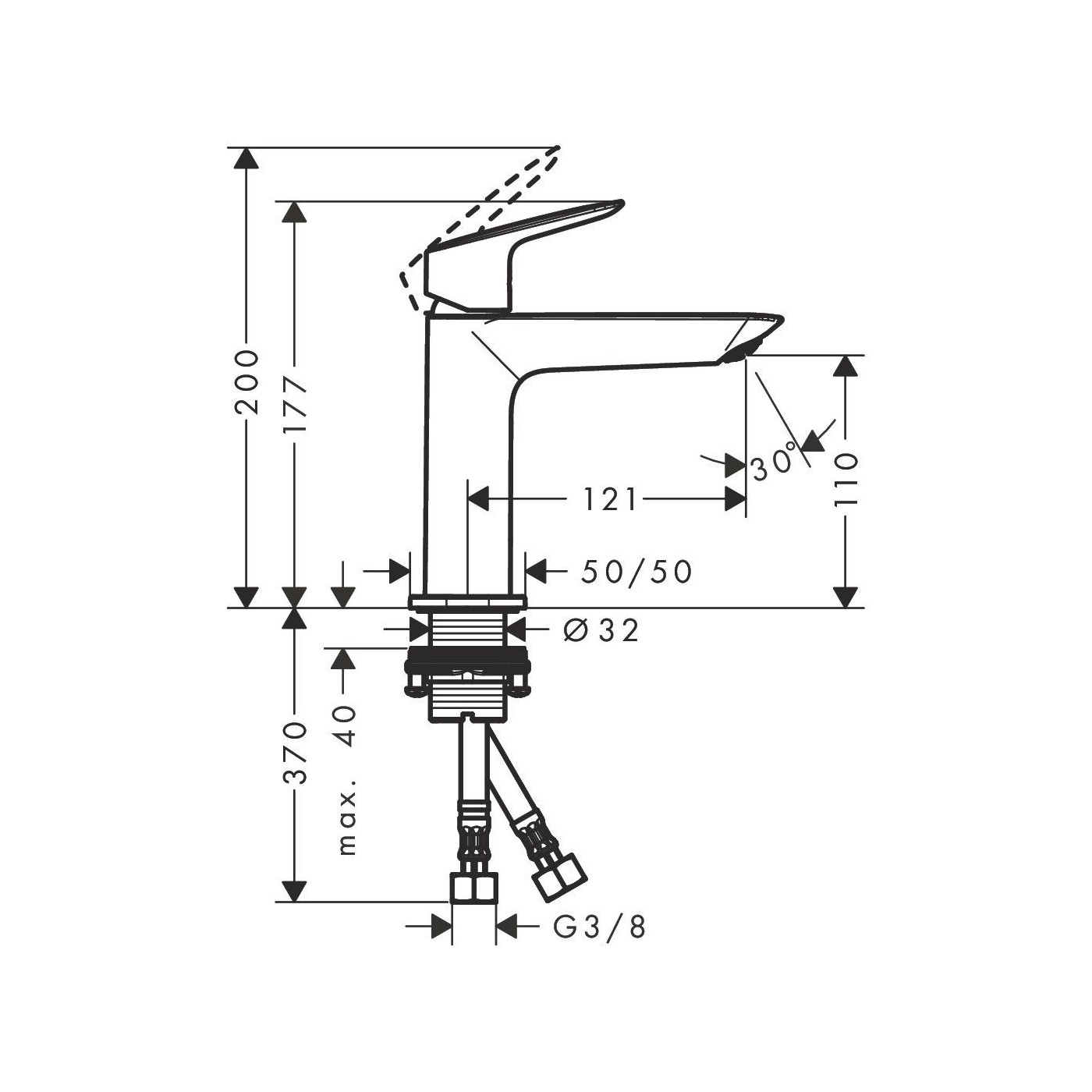 Bateria Umywalkowa 110 Fine Coolstart Bez Kompletu Odpływowego Logis 71255670 Hansgrohe Bateria Umywalkowa 110 Fine Coolstart Bez Kompletu Odpływowego Logis 71255670 Hansgrohe