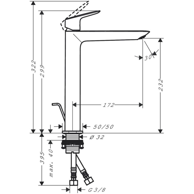 Bateria Umywalkowa 240 Fine Do Umywalek Nablatowych Z Kompletem Odpływowym Z Cięgłem Logis 71257670 Hansgrohe Bateria Umywalkowa 240 Fine Do Umywalek Nablatowych Z Kompletem Odpływowym Z Cięgłem Logis 71257670 Hansgrohe