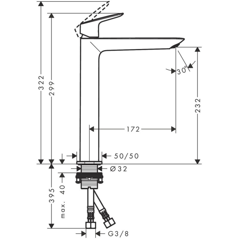 Bateria Umywalkowa 240 Fine Bez Kompletu Odpływowego Logis 71258670 Hansgrohe Bateria Umywalkowa 240 Fine Bez Kompletu Odpływowego Logis 71258670 Hansgrohe