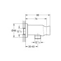 Przyłącze Kątowe Z Uchwytem Rainshower Warm Sunset 26658DA0 Grohe Przyłącze Kątowe Z Uchwytem Rainshower Warm Sunset 26658DA0 Grohe