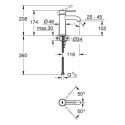 Bateria Umywalkowa Rozmiar S Essence Stal Nierdzewna 24172DC1 Grohe Bateria Umywalkowa Rozmiar S Essence Stal Nierdzewna 24172DC1 Grohe