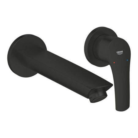 2-Otworowa Bateria Umywalkowa Do Montażu Podtynkowego Rozmiar M Eurosmart Matte Black 293382433 Grohe