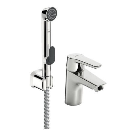 Bateria Umywalkowa Z Rączką Natrysku Bidetta Saga Chrom 3912F Oras