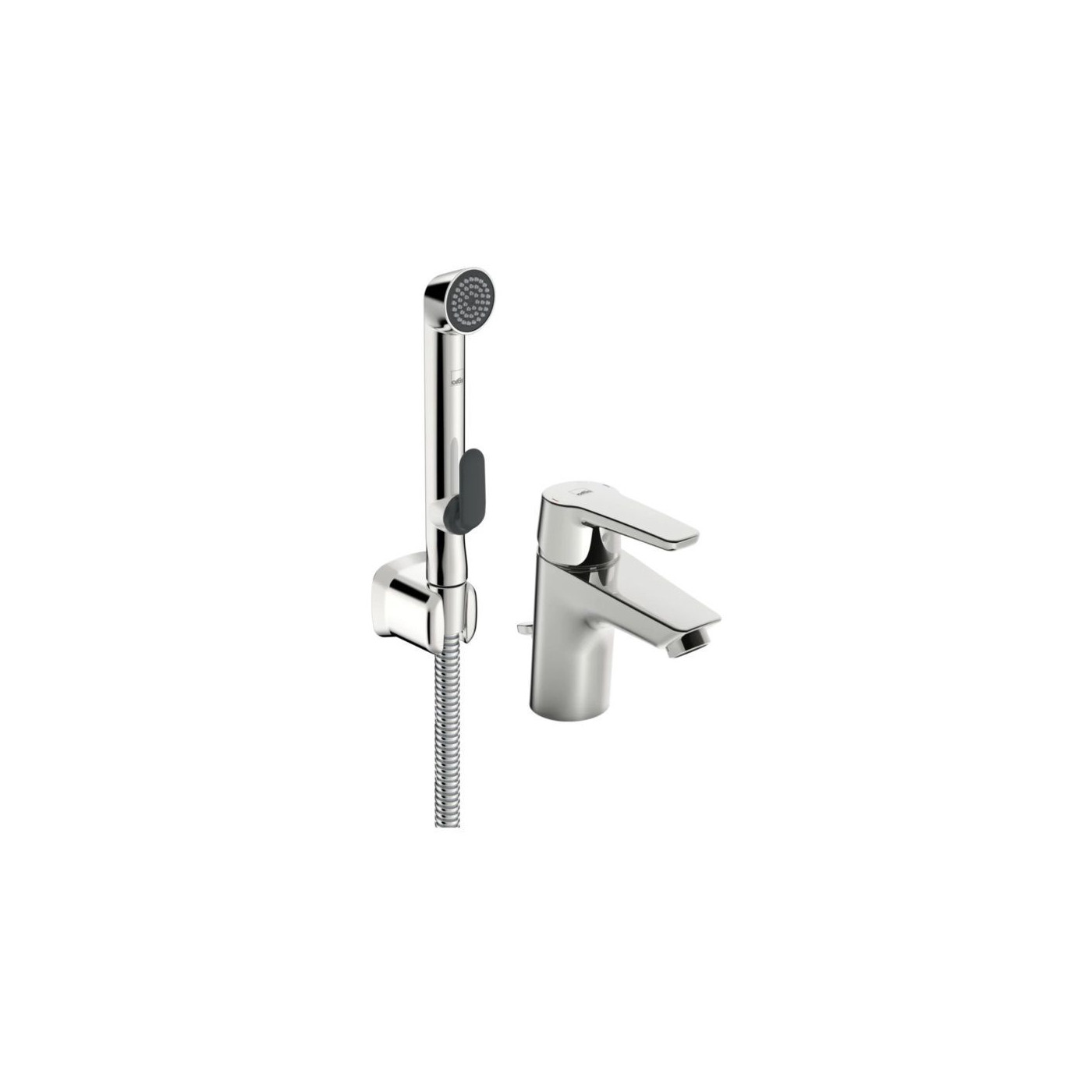 Bateria Umywalkowa Z Rączką Natrysku Bidetta Saga Chrom 3908F Oras Bateria Umywalkowa Z Rączką Natrysku Bidetta Saga Chrom 3908F Oras