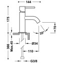 Bateria Umywalkowa Study Volcanic 26290301VO Tres Bateria Umywalkowa Study Volcanic 26290301VO Tres