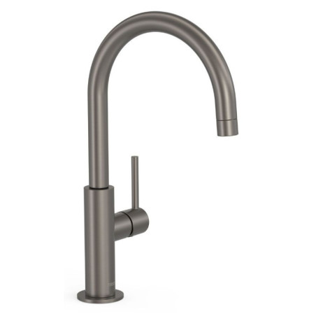 Wysoka Bateria Umywalkowa Z Boczną Dźwignią Study Grafit 26290402GR Tres