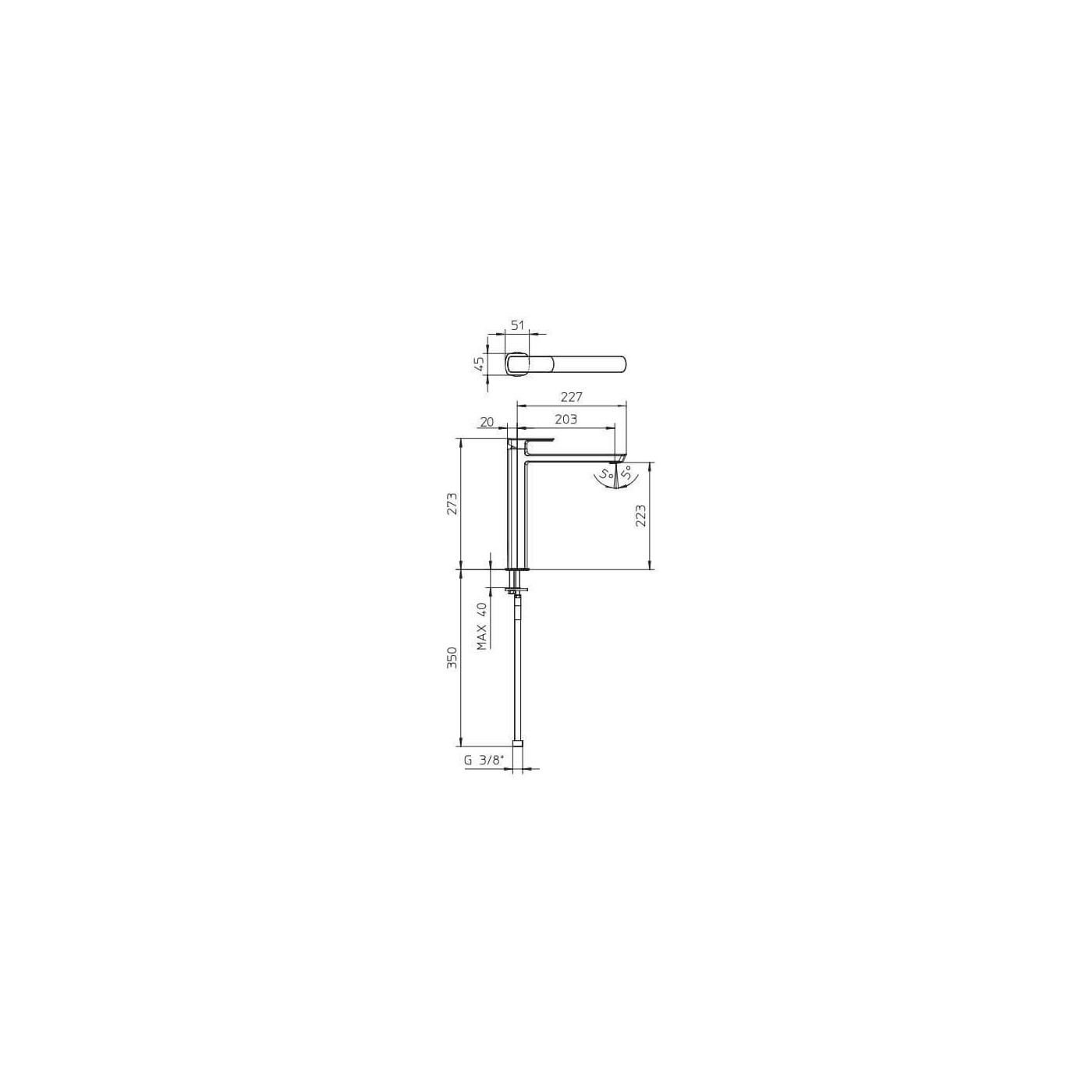 Bateria Umywalkowa Wysoka Bez Korka Mis 56301810 Palazzani Bateria Umywalkowa Wysoka Bez Korka Mis 56301810 Palazzani