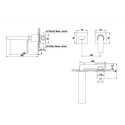 Bateria Umywalkowa Experience Black QW180EB Kohlman Bateria Umywalkowa Experience Black QW180EB Kohlman