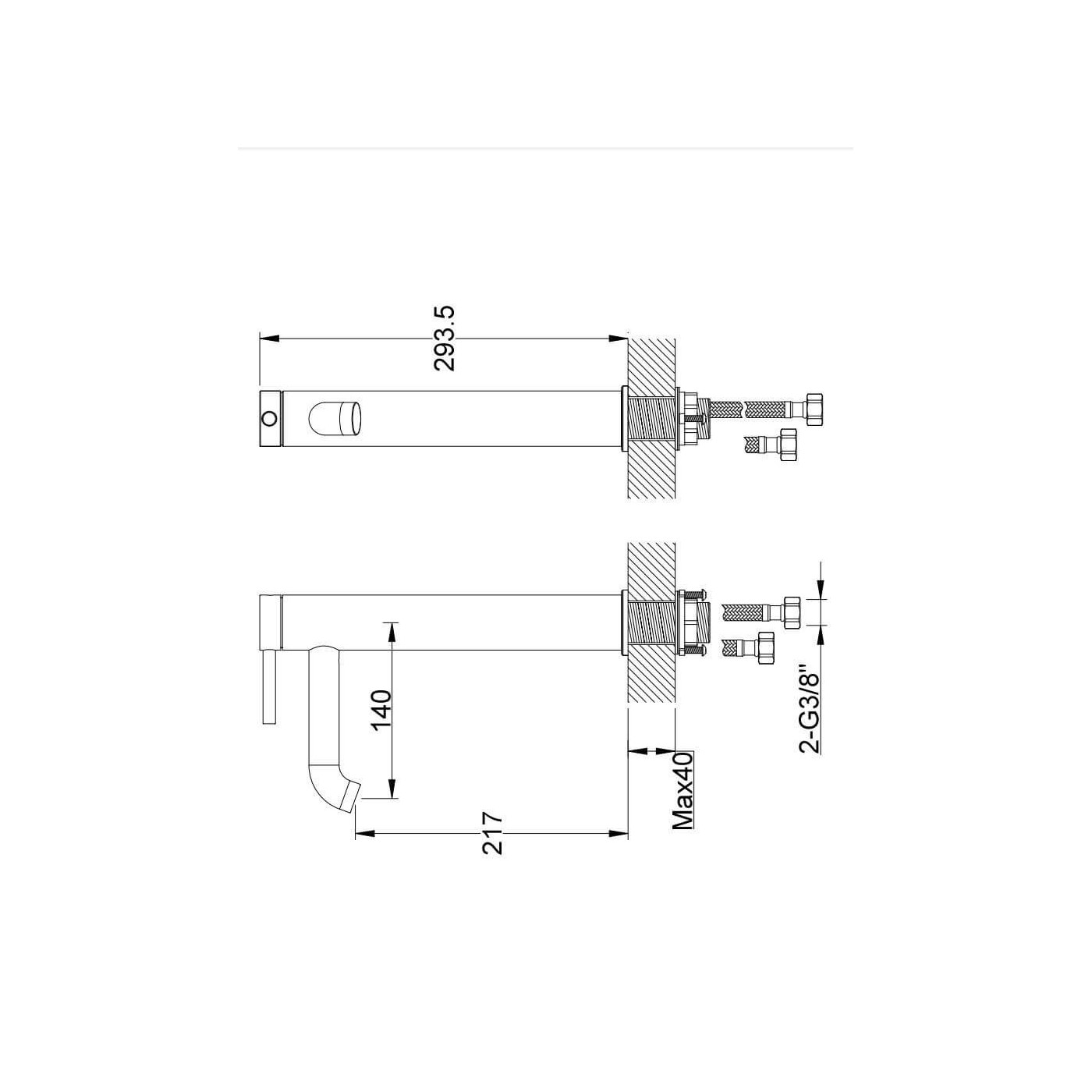 Bateria Umywalkowa Axel QB170A Kohlman Bateria Umywalkowa Axel QB170A Kohlman