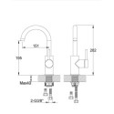 Bateria Umywalkowa Axel QB150A Kohlman Bateria Umywalkowa Axel QB150A Kohlman