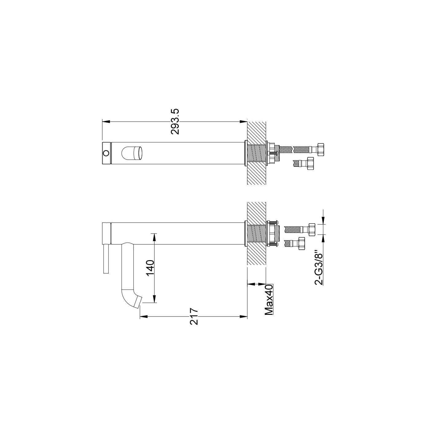 Bateria Umywalkowa Axel Gold QB170AGD Kohlman Bateria Umywalkowa Axel Gold QB170AGD Kohlman
