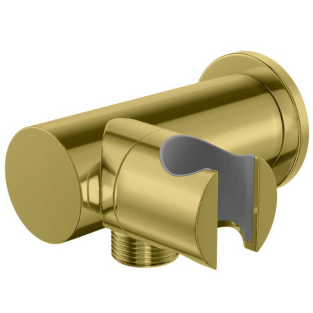 Uchwyt Słuchawkowy Z Przyłączem Wody Experience Gold QW004AEGD Kohlman