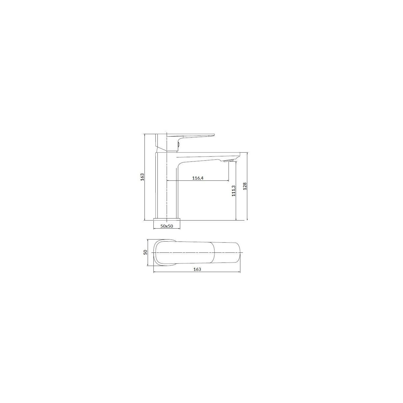 Bateria Umywalkowa Larga Złoty S951-389 Cersanit Bateria Umywalkowa Larga Złoty S951-389 Cersanit