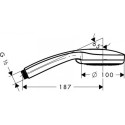Słuchawka Prysznicowa CROMA 100 Vario Ecoflow 28537000 Hansgrohe Słuchawka Prysznicowa CROMA 100 Vario Ecoflow 28537000 Hansgrohe