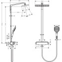 Zestaw Prysznicowy Raindance Select E360 27112400 Hansgrohe Zestaw Prysznicowy Raindance Select E360 27112400 Hansgrohe