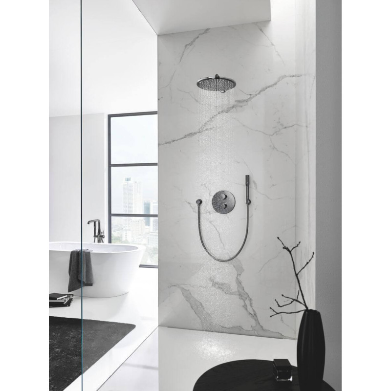 Deszczownica Z Ramieniem Rainshower Cosmopolitan 310 Hard Graphite 26066A00 Grohe Deszczownica Z Ramieniem Rainshower Cosmopolitan 310 Hard Graphite 26066A00 Grohe