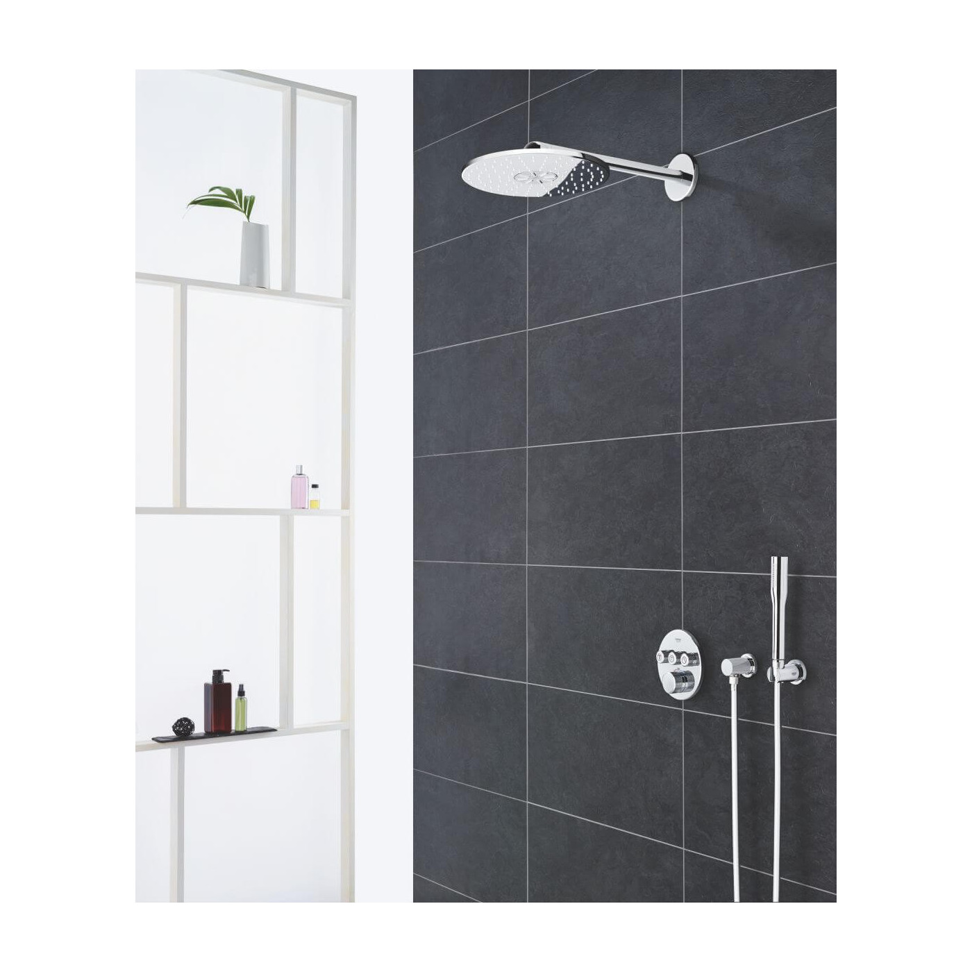 Zestaw Prysznicowy Grohtherm Smartcontrol Rainshower Smartactive 310 34705000 Grohe Zestaw Prysznicowy Grohtherm Smartcontrol Rainshower Smartactive 310 34705000 Grohe