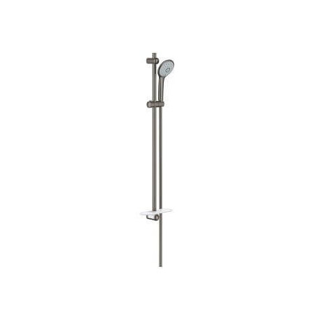 Zestaw Z Drążkiem Prysznicowym 3 Strumienie Euphoria 110 Massage Brushed Hard Graphite 27226AL1 Grohe