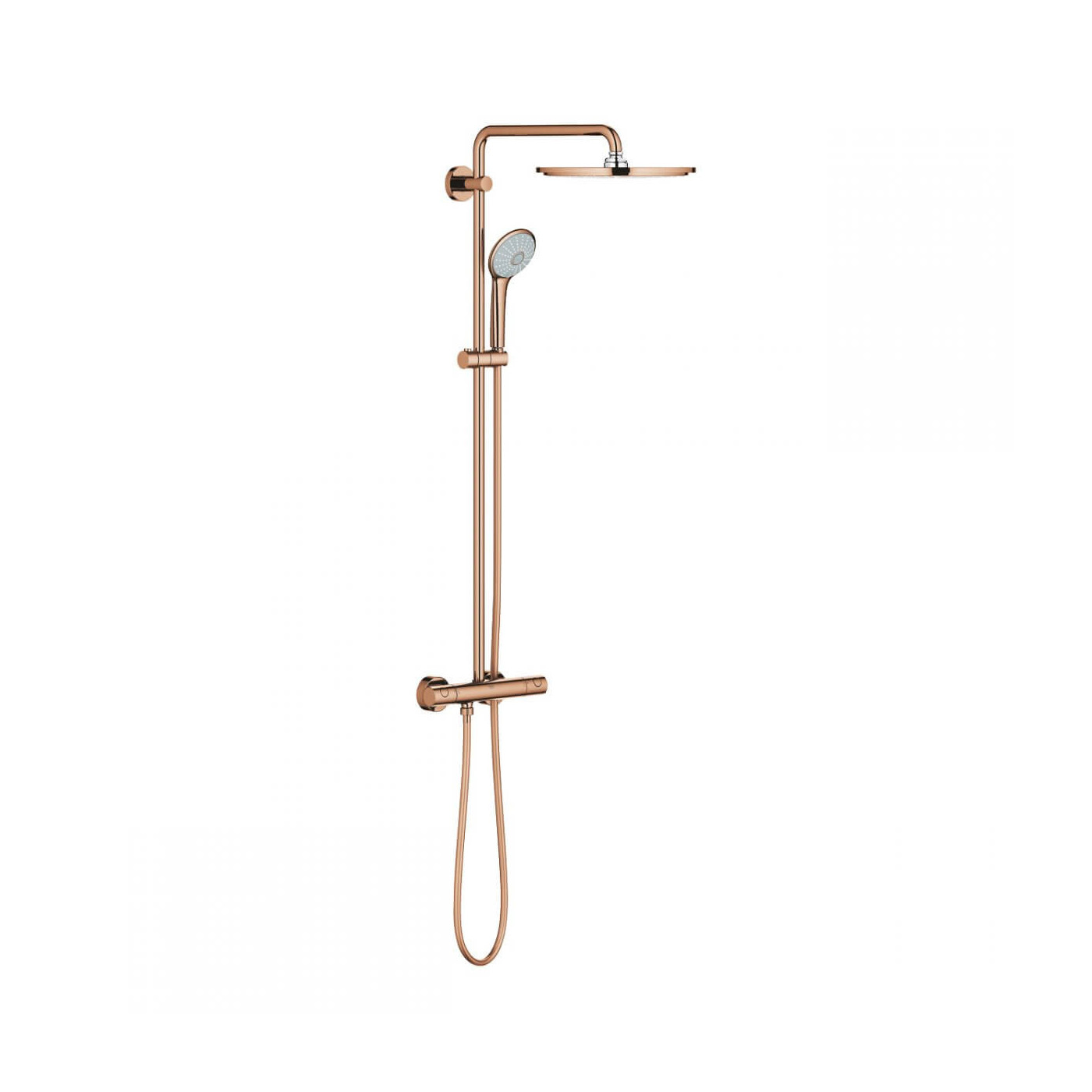 Zestaw Prysznicowy Z Termostatem Euphoria Warm Sunset 26075DA0 Grohe Zestaw Prysznicowy Z Termostatem Euphoria Warm Sunset 26075DA0 Grohe