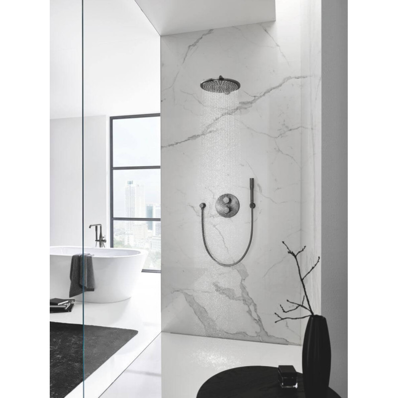 Deszczownica Z Ramieniem Rainshower Cosmopolitan 310 Brushed Hard Graphite 26066AL0 Grohe Deszczownica Z Ramieniem Rainshower Cosmopolitan 310 Brushed Hard Graphite 26066AL0 Grohe