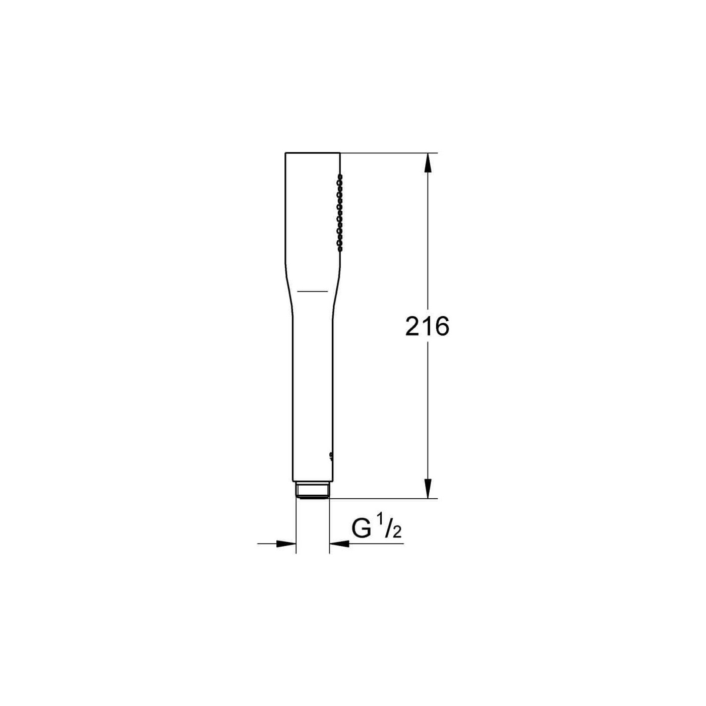 Jednostrumieniowy Prysznic Ręczny Euphoria Cosmopolitan Stick 27367000 Grohe Jednostrumieniowy Prysznic Ręczny Euphoria Cosmopolitan Stick 27367000 Grohe