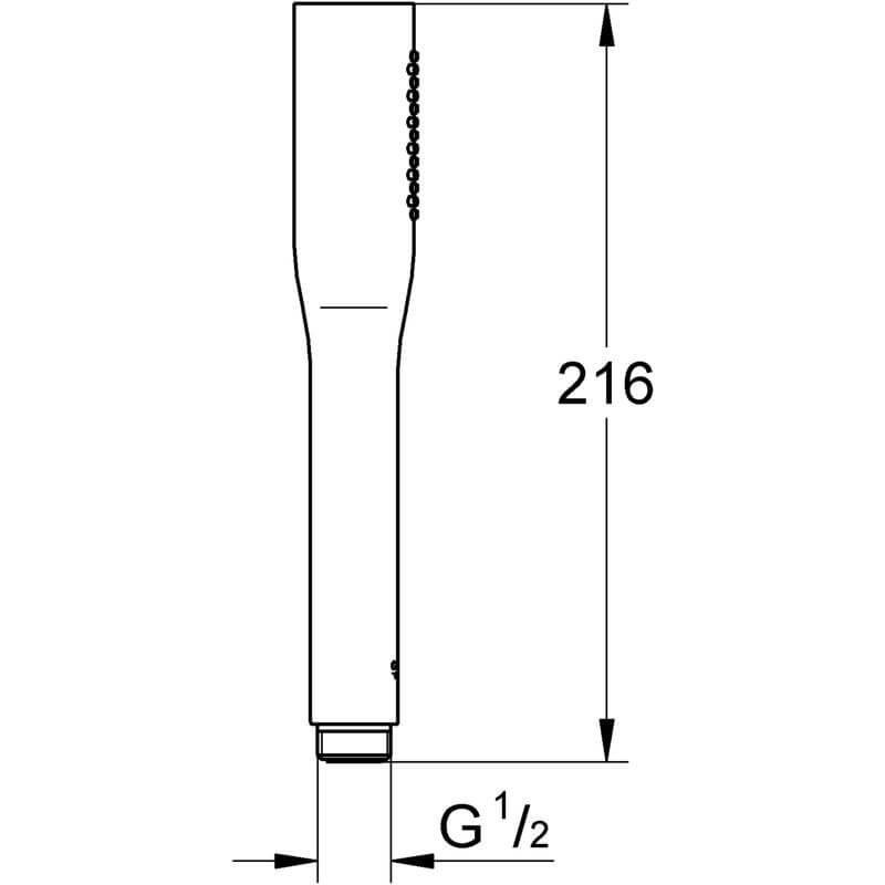 Jednostrumieniowy Prysznic Ręczny Euphoria Cosmopolitan Stick 27367000 Grohe Jednostrumieniowy Prysznic Ręczny Euphoria Cosmopolitan Stick 27367000 Grohe