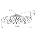 Deszczownica A-QA 6433005-00 Kludi Deszczownica A-QA 6433005-00 Kludi