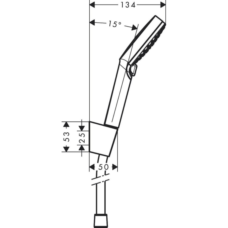 Prysznic Crometta Chrom 26691400 Hansgrohe Prysznic Crometta Chrom 26691400 Hansgrohe