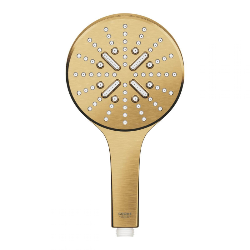 Słuchawka Prysznicowa 3-funkcyjna Rainshower Smartactive Brushed Cool Sunrise 26574GN0 Grohe Słuchawka Prysznicowa 3-funkcyjna Rainshower Smartactive Brushed Cool Sunrise 26574GN0 Grohe