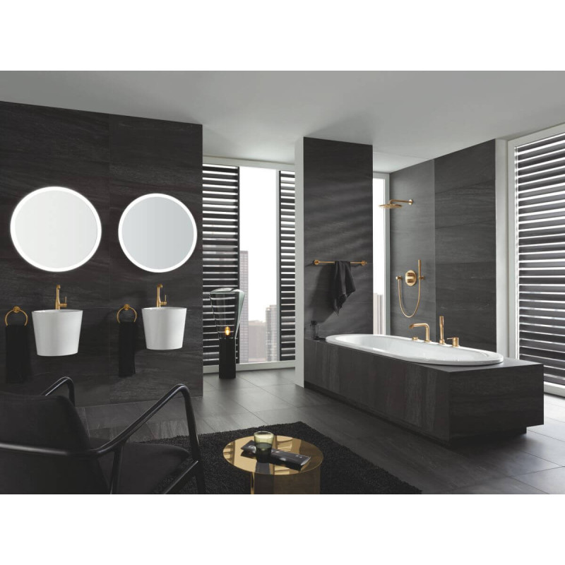 Deszczownica Z Ramieniem Rainshower Cosmopolitan 310 Brushed Cool Sunrise 26066GN0 Grohe Deszczownica Z Ramieniem Rainshower Cosmopolitan 310 Brushed Cool Sunrise 26066GN0 Grohe