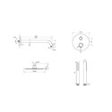 Zestaw Prysznicowy PI Czarny AREX.SET.1245BL Excellent Zestaw Prysznicowy PI Czarny AREX.SET.1245BL Excellent
