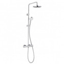 Kolumna Prysznicowa Logo Dual Shower Termostatyczna 680940500 Kludi Kolumna Prysznicowa Logo Dual Shower Termostatyczna 680940500 Kludi