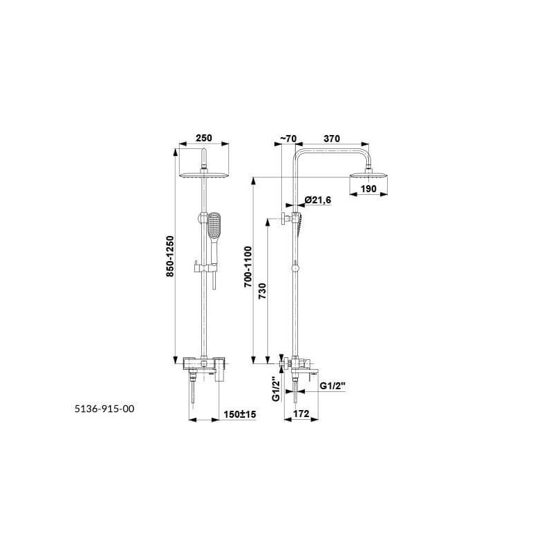 Deszczownica Logon Ze Składaną Wylewką 190x260 mm 5136-915-00 KFA Deszczownica Logon Ze Składaną Wylewką 190x260 mm 5136-915-00 KFA