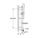 Zestaw Z Drążkiem Prysznicowym 1 Strumień Euphoria Cosmopolitan Stick 27368000 Grohe Zestaw Z Drążkiem Prysznicowym 1 Strumień Euphoria Cosmopolitan Stick 27368000 Grohe
