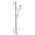 Zestaw Z Drążkiem Prysznicowym 3 Strumienie Rainshower SmartActive 130 Moon White 26576LS0 Grohe Zestaw Z Drążkiem Prysznicowym 3 Strumienie Rainshower SmartActive 130 Moon White 26576LS0 Grohe