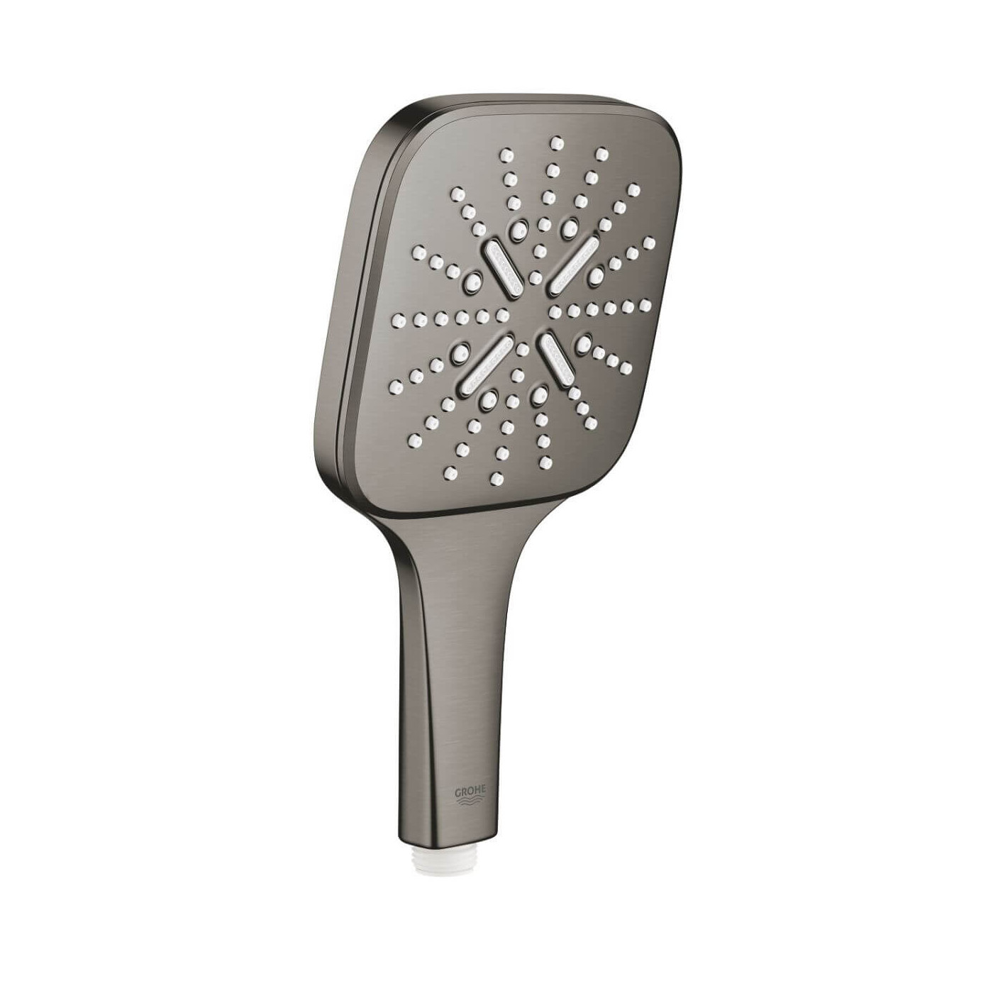 Słuchawka Prysznicowa Rainshower Smartactive 130 Cube Brushed Hard Graphite 26582AL0 Grohe Słuchawka Prysznicowa Rainshower Smartactive 130 Cube Brushed Hard Graphite 26582AL0 Grohe