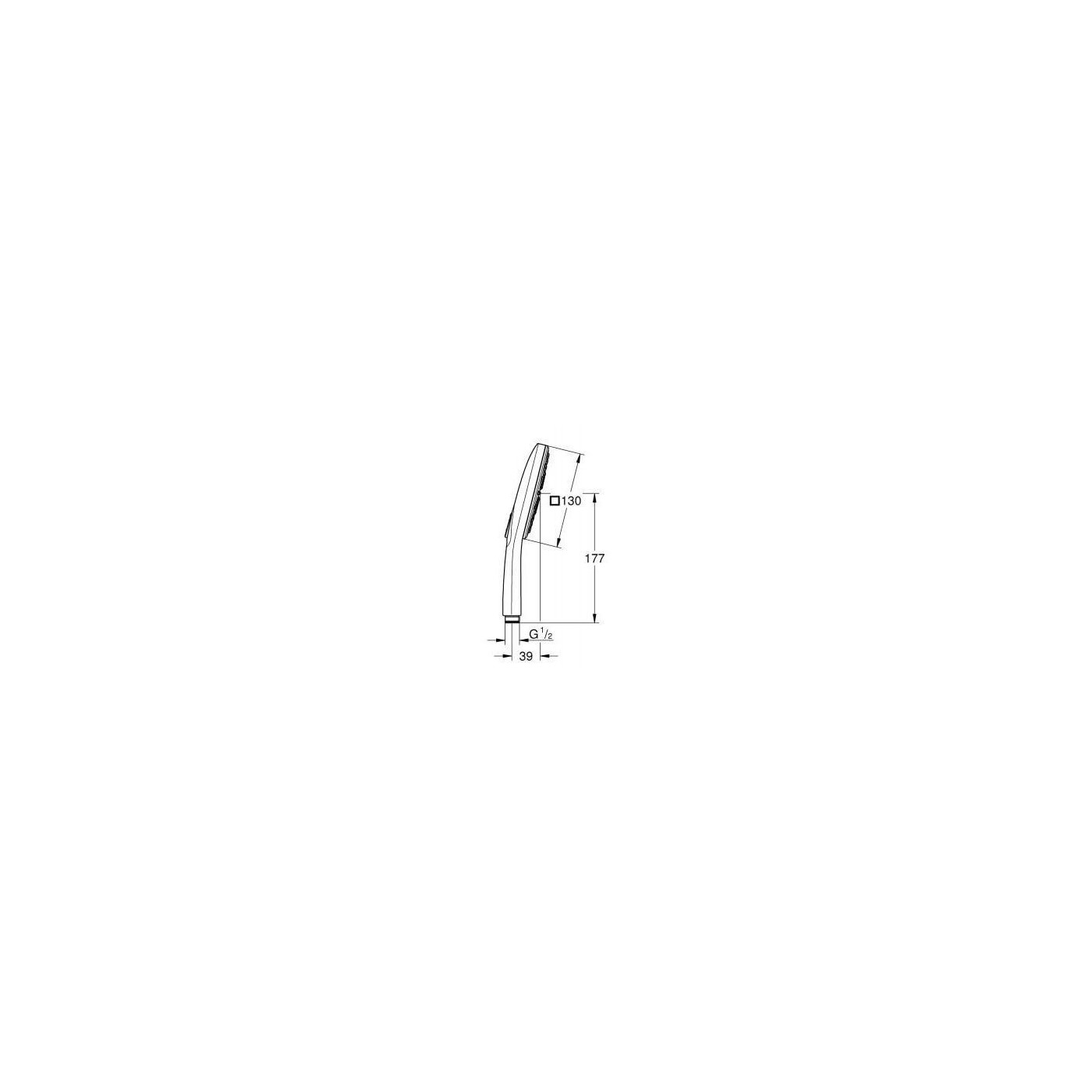 Słuchawka RainShower Active 26550000 Grohe Słuchawka RainShower Active 26550000 Grohe