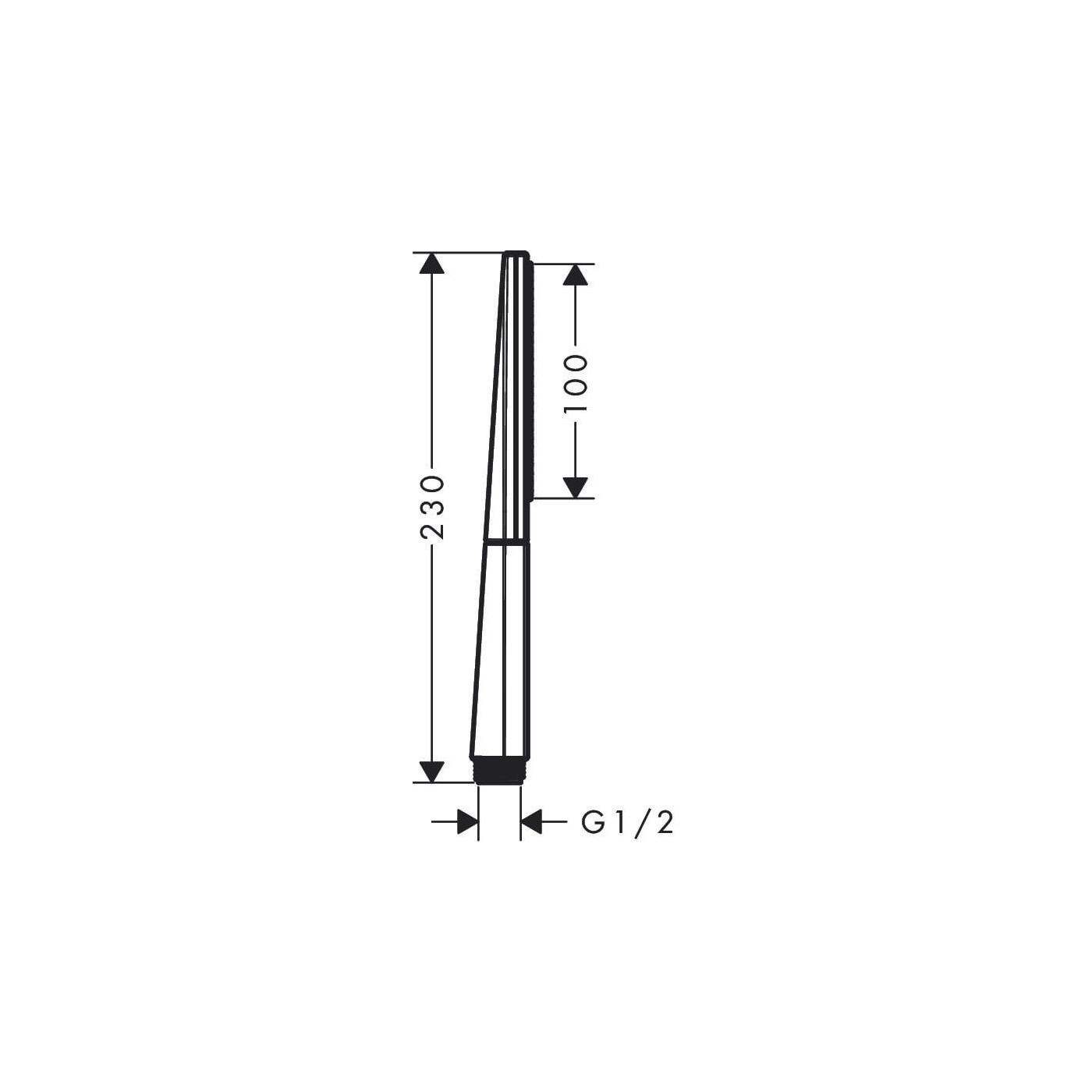 Główka Prysznicowa Rainfinity 100 1 Jet 26867670 Hansgrohe Główka Prysznicowa Rainfinity 100 1 Jet 26867670 Hansgrohe
