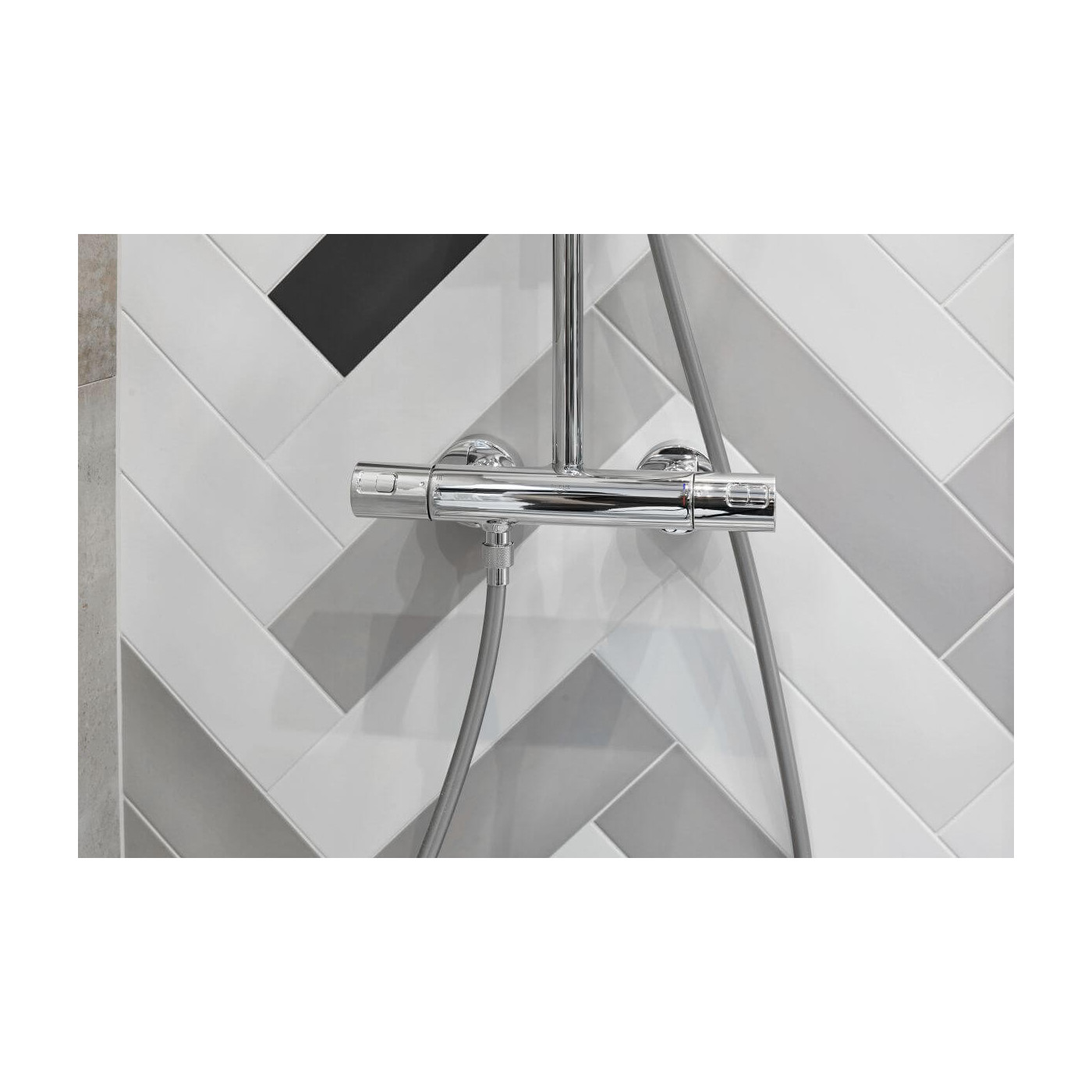 Kolumna prysznicowa Grohe Vitalio Start 250 Z Termostatem Chrom 26816000 Grohe Kolumna prysznicowa Grohe Vitalio Start 250 Z Termostatem Chrom 26816000 Grohe