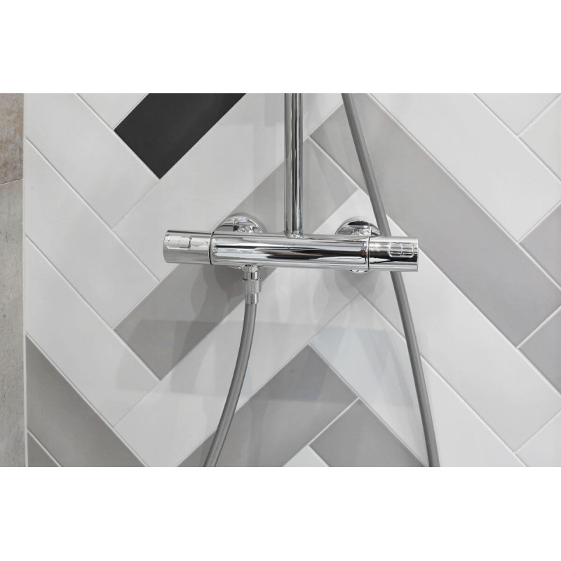 Kolumna prysznicowa Grohe Vitalio Start 250 Z Termostatem Chrom 26816000 Grohe Kolumna prysznicowa Grohe Vitalio Start 250 Z Termostatem Chrom 26816000 Grohe