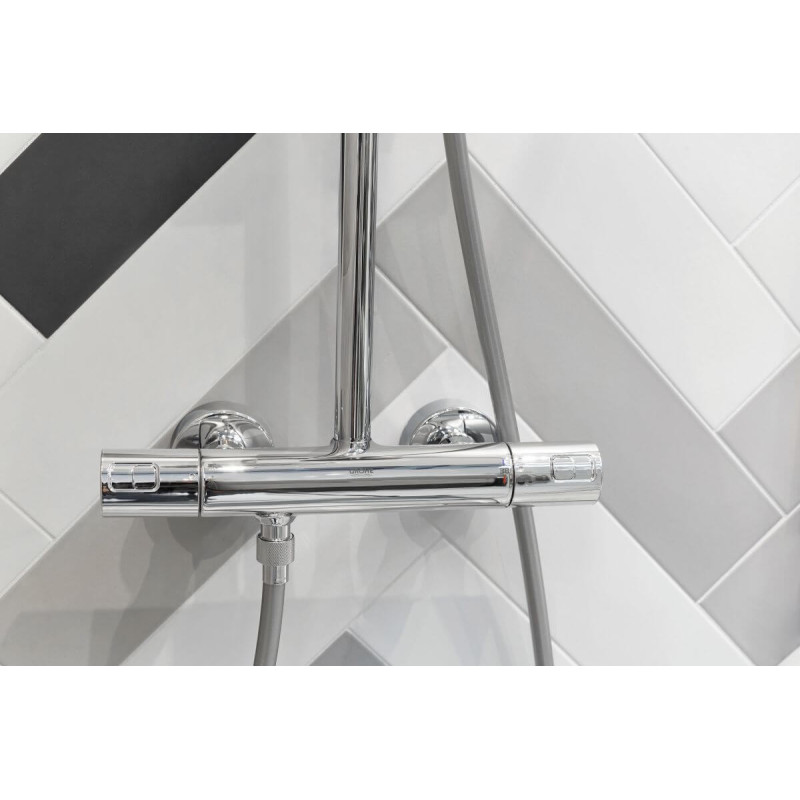 Kolumna prysznicowa Grohe Vitalio Start 250 Z Termostatem Chrom 26816000 Grohe Kolumna prysznicowa Grohe Vitalio Start 250 Z Termostatem Chrom 26816000 Grohe