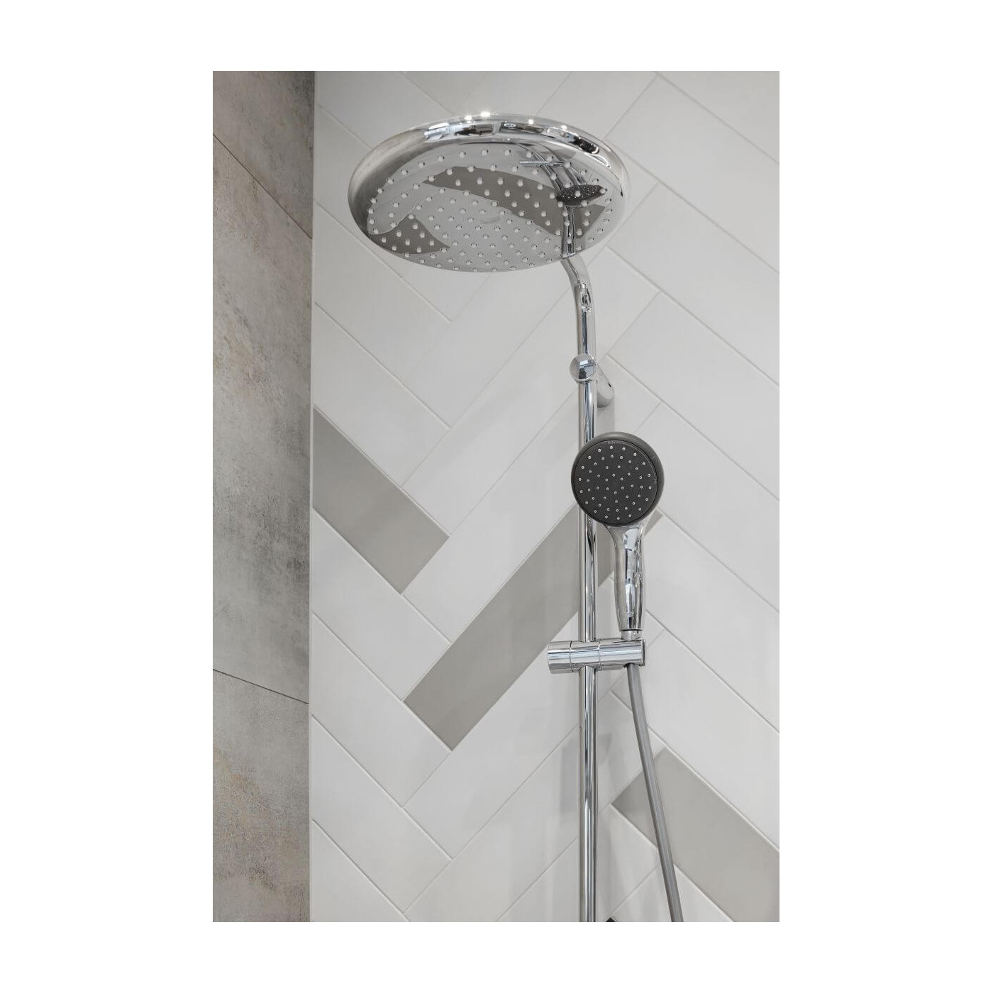 Kolumna prysznicowa Grohe Vitalio Start 250 Z Termostatem Chrom 26816000 Grohe Kolumna prysznicowa Grohe Vitalio Start 250 Z Termostatem Chrom 26816000 Grohe