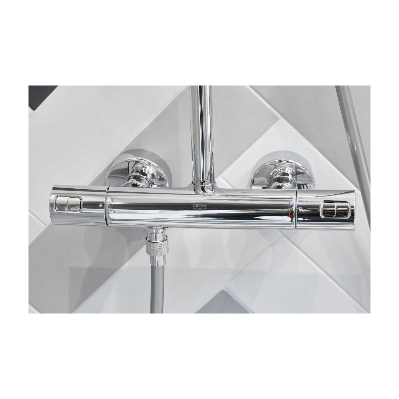 Kolumna prysznicowa Grohe Vitalio Start 250 Z Termostatem Chrom 26816000 Grohe Kolumna prysznicowa Grohe Vitalio Start 250 Z Termostatem Chrom 26816000 Grohe