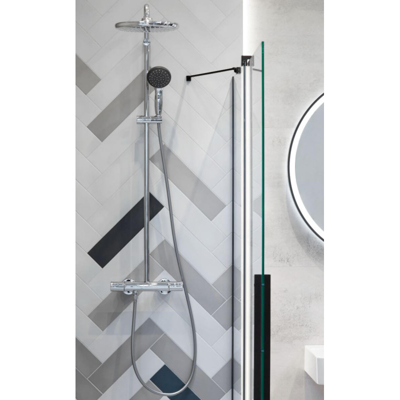 Kolumna prysznicowa Grohe Vitalio Start 250 Z Termostatem Chrom 26816000 Grohe Kolumna prysznicowa Grohe Vitalio Start 250 Z Termostatem Chrom 26816000 Grohe