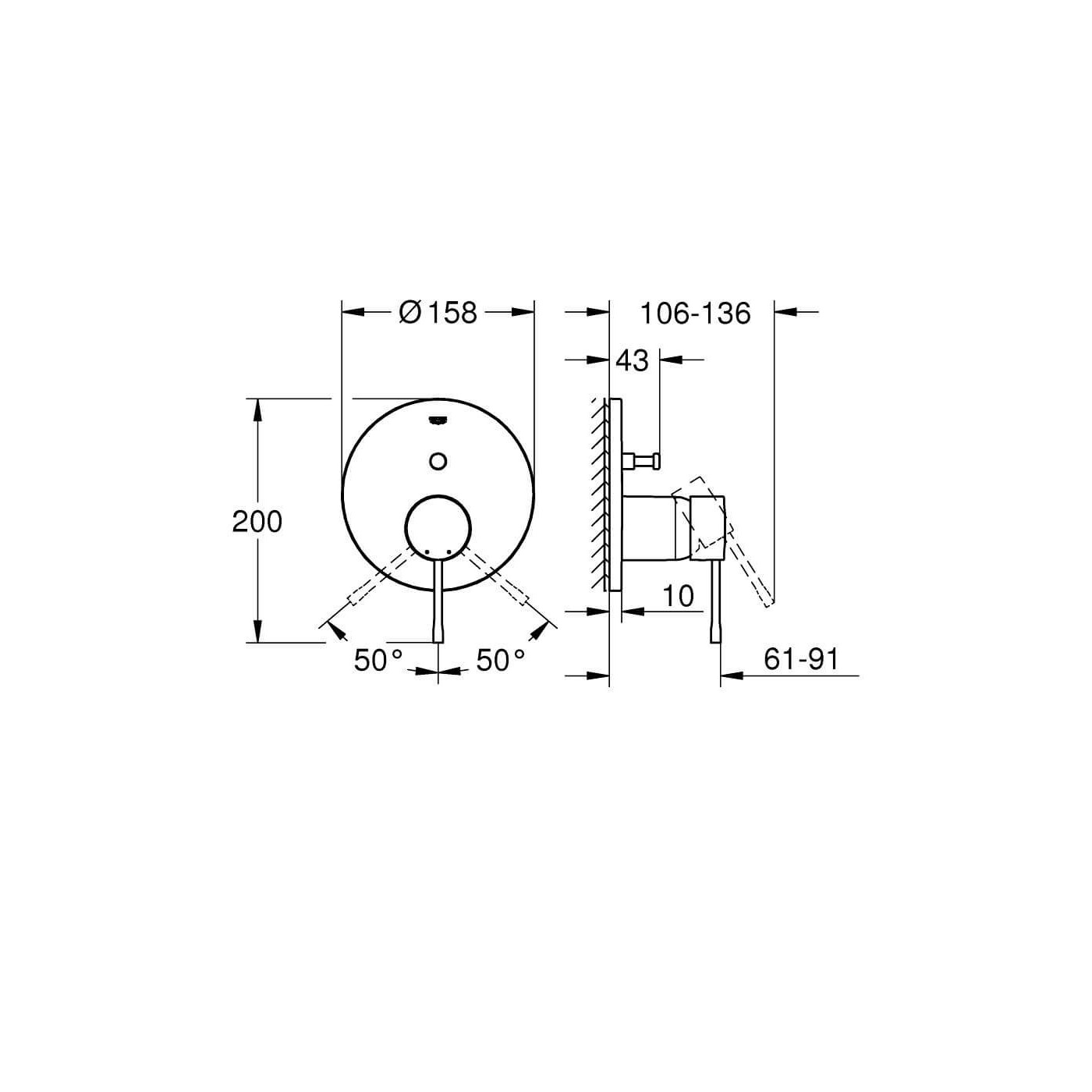 Zestaw Prysznicowy 6w1 Essence Brushed Cool Sunrise Grohe Zestaw Prysznicowy 6w1 Essence Brushed Cool Sunrise Grohe