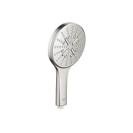 Prysznic Ręczny 3 Strumienie Rainshower SmartActive 130 Stal Nierdzewna 26574DC0 Grohe