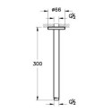Ramię Deszczownicy Sufitowe 300 A45650 Vitra Ramię Deszczownicy Sufitowe 300 A45650 Vitra