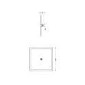 Deszczownica Kwadratowa Lite LS 400 A45645EXP Vitra Deszczownica Kwadratowa Lite LS 400 A45645EXP Vitra